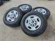 17" Chevy Silverado GMC Sierra 2500 OEM 8095 wheels rims DUELER Revo 3 A/T Texas Truck Tire