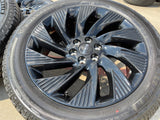 22" Lincoln Navigator OEM 10665 rims wheels BLACK LABEL 2025 2026 MICHELIN NEW Texas Truck Tire