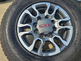 18" GMC Sierra AT4X Chevy Silverado 2500 3500 OEM 5949 wheels rims GENERAL Texas Truck Tire