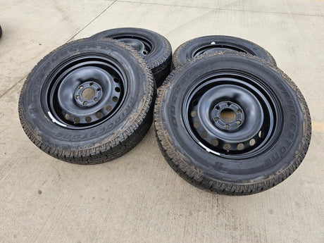 (4) 18" INEOS Grenadier OEM wheels rims tires STEEL 2023 2024 2025 2026 2027 NEW Texas Truck Tire