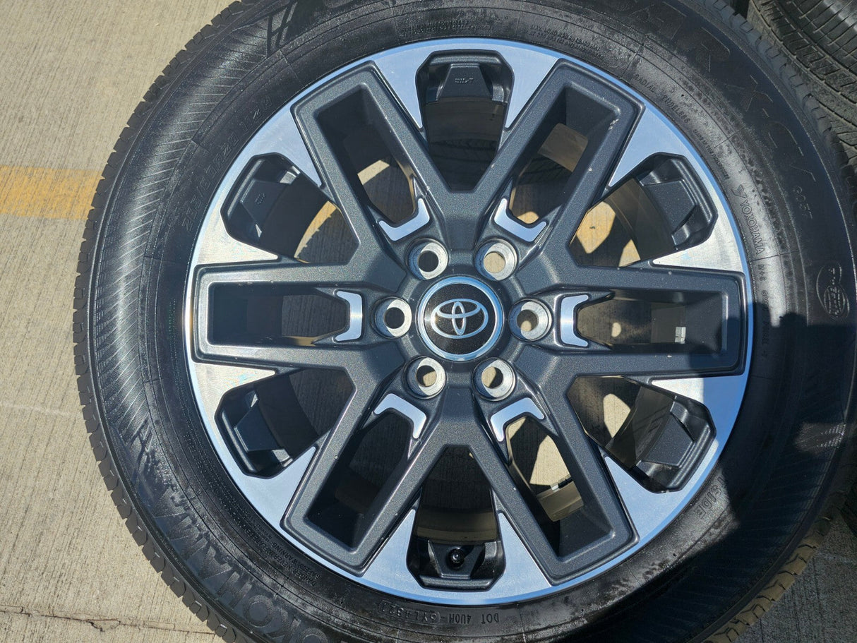 20" Toyota Tundra 1794 OEM wheels rims 34220 95295 Sequoia 2022 2023 2024 2025 Texas Truck Tire