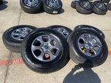 17" Ford Bronco HERITAGE wheels rims OEM tires NEW 10384 NEW Texas Truck Tire