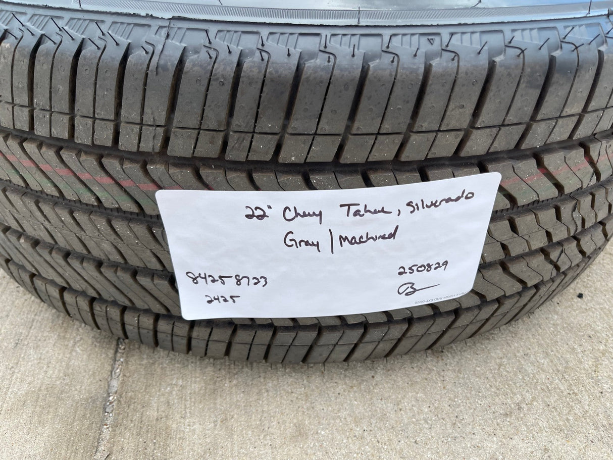 22" Chevy Tahoe Silverado Suburban OEM wheels rims 2022 2023 2024 2025 2026 NEW Texas Truck Tire