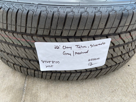 22" Chevy Tahoe Silverado Suburban OEM wheels rims 2022 2023 2024 2025 2026 NEW Texas Truck Tire