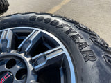 18" GMC Sierra AT4X Chevy Silverado OEM 14131 wheels rims 2024 2025 2026 Texas Truck Tire