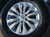 18" Nissan Titan Armada PRO-4X OEM 62737 wheels rims FALKEN A/T3 tires NEW Texas Truck Tire