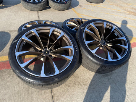 23" Lamborghini Urus Taigete OEM wheels rims 2022 2023 2024 2025 2026 BRONZE NEW Texas Truck Tire