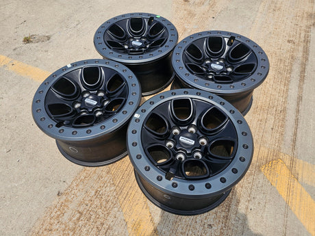 17" Ford F-150 Raptor OEM BEADLOCK rims wheels 10459 95210 NEW Texas Truck Tire