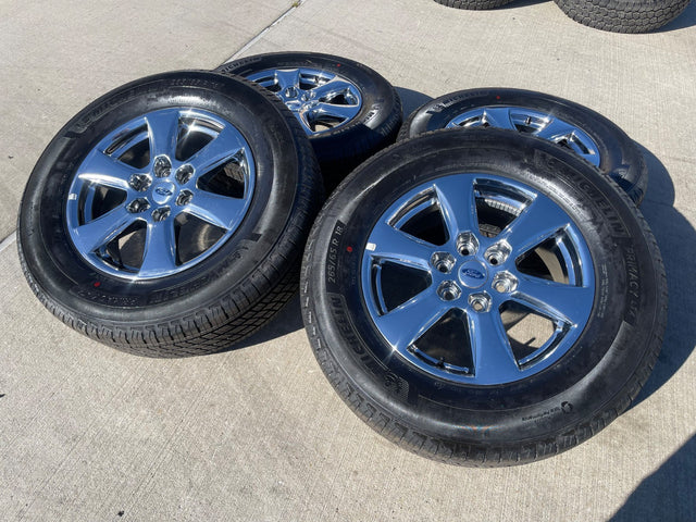 18" Ford F-150 Lariat OEM rims wheel 10168 tires Expedition MICHELIN NEW Texas Truck Tire