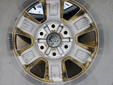 20" GMC Sierra Yukon DENALI OEM wheels rims 5752 chrome tires PIRELLI A/T Texas Truck Tire