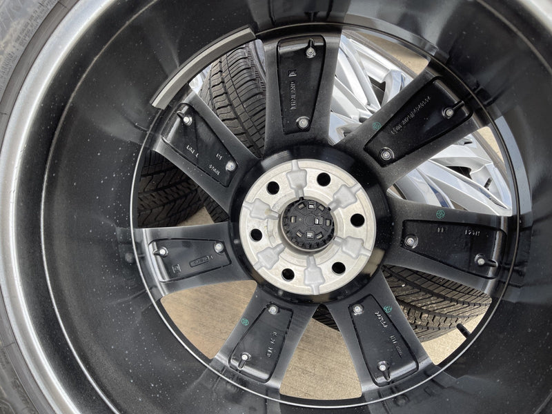 24" Cadillac Escalade V OEM wheels rims 2024 2025 2026 BRIDGESTONE DISCOUNTED Texas Truck Tire