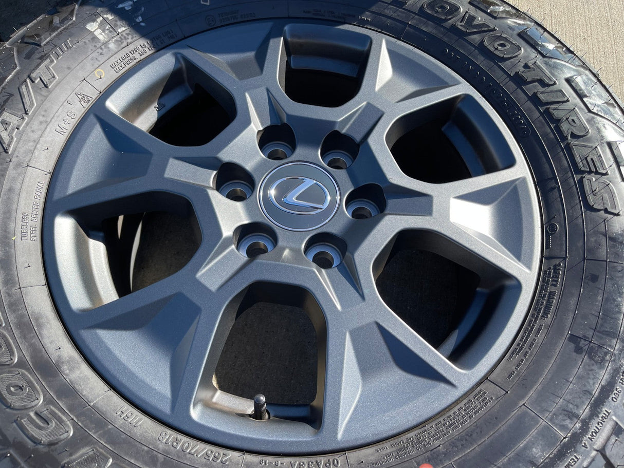 18" Toyota 4Runner Land Cruiser TRD Tundra OEM 10544 wheels rims GX550 TOYO NEW Texas Truck Tire