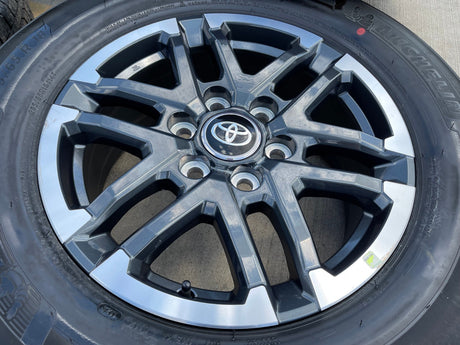 18" Toyota Tacoma 4Runner LIMITED OEM 10641 wheels rims 2024 2025 2026 NEW Texas Truck Tire