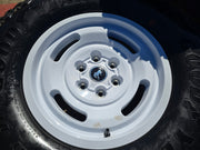 17" Ford Bronco HERITAGE Stroppe Edition 10463 OEM wheels rims white 2026 NEW Texas Truck Tire