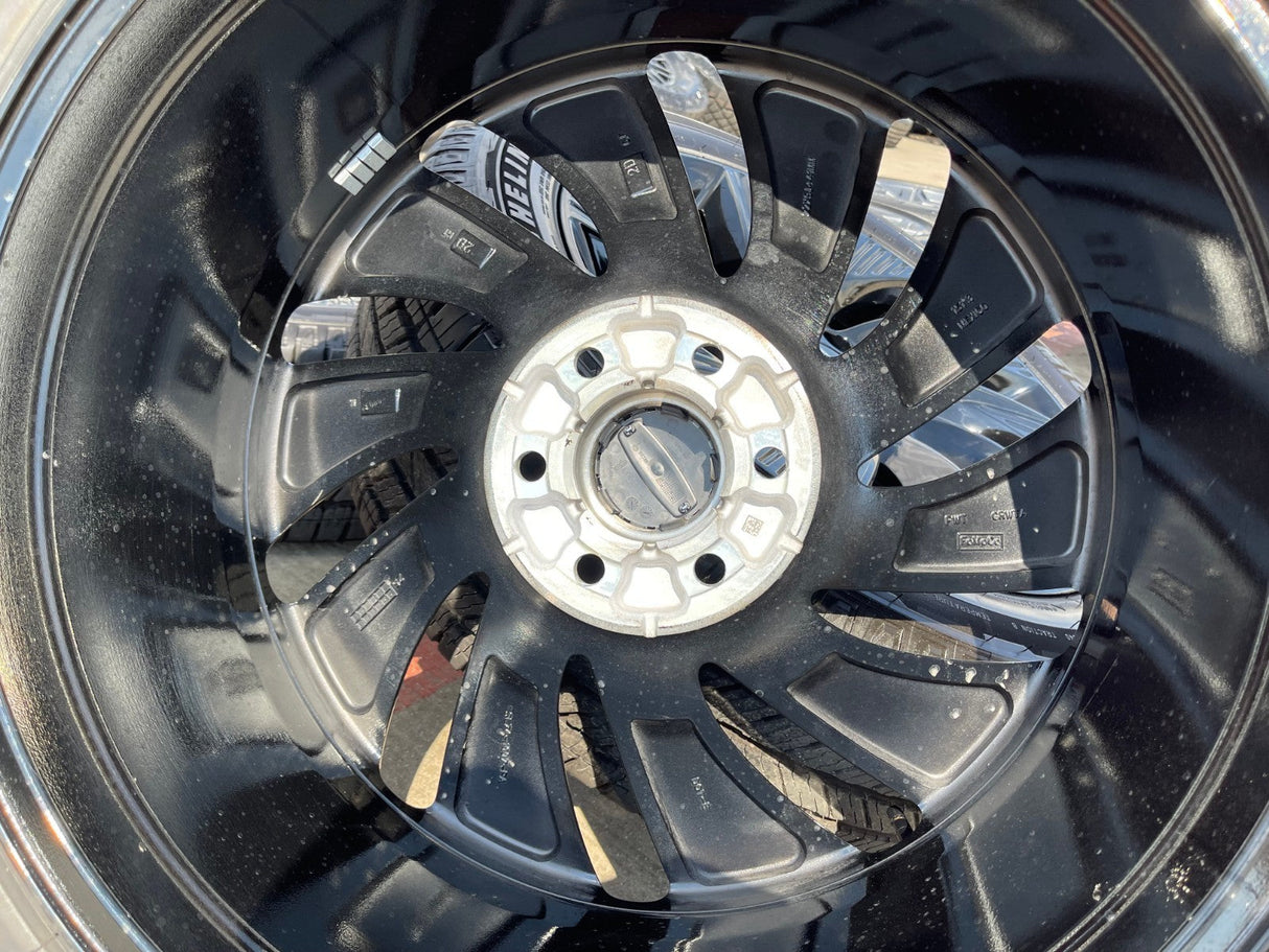 22" Lincoln Navigator OEM 10665 rims wheels BLACK LABEL 2025 2026 MICHELIN NEW Texas Truck Tire