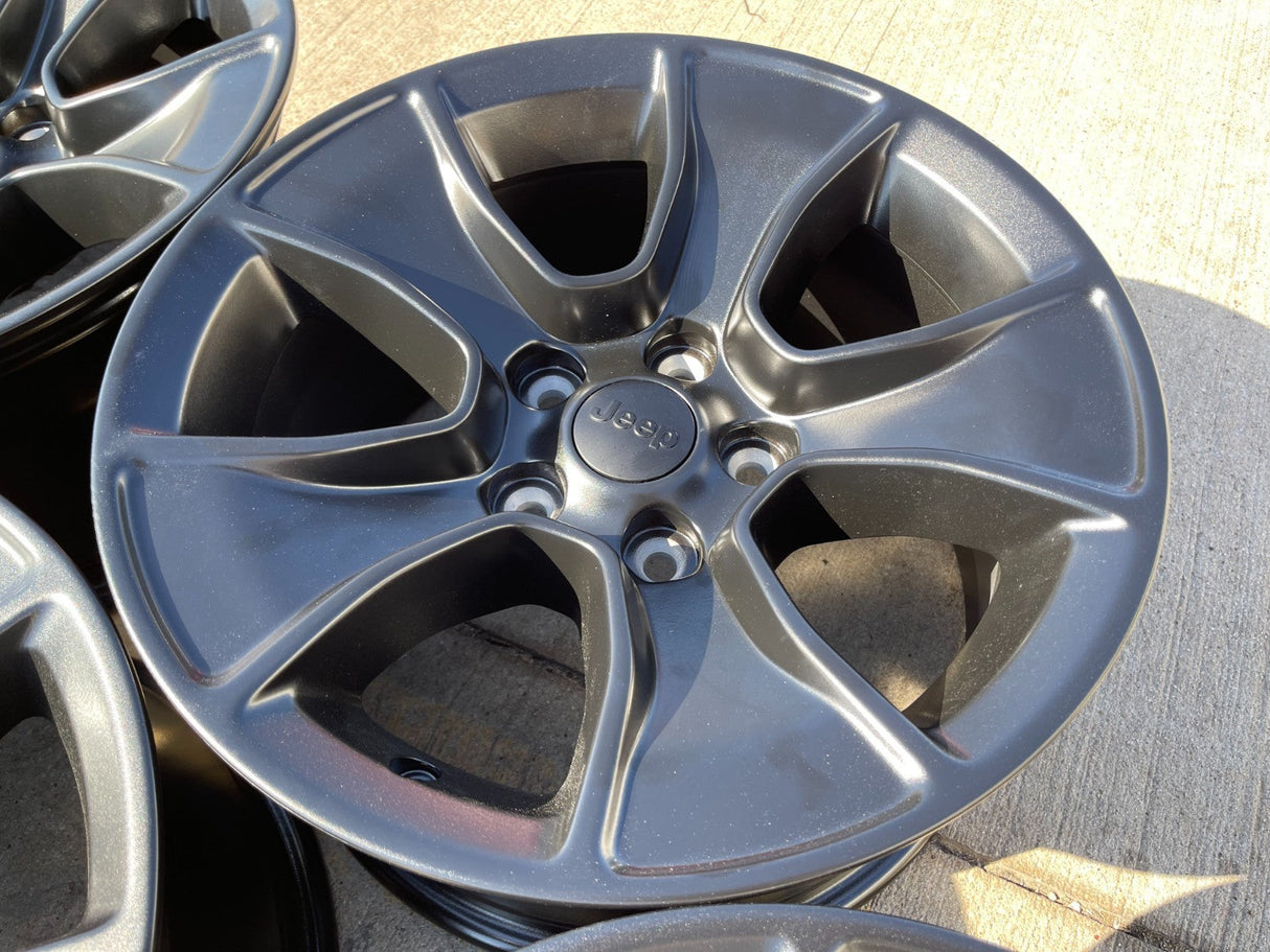 (5) 17" Jeep Wrangler Rubicon OEM 96226 wheels rims Gladiator NEW Texas Truck Tire