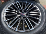 20" GMC Sierra Yukon Chevy Silverado OEM wheels rims 2024 2025 2026 NEW Texas Truck Tire