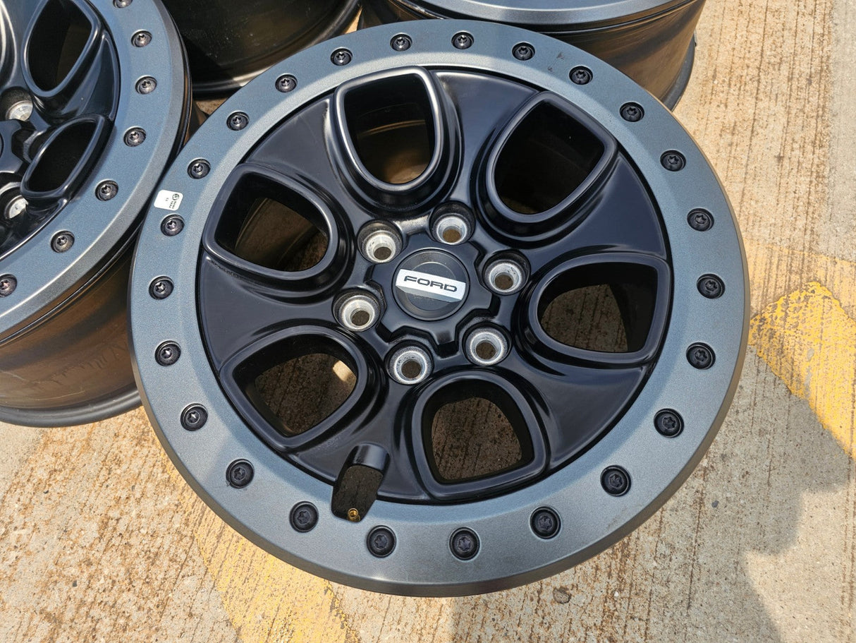 17" Ford F-150 Raptor OEM BEADLOCK rims wheels 10459 95210 NEW Texas Truck Tire