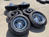 17" Dodge Ram 3500 Dually 8x200 wheels rims 2703 2704 OEM 2024 2025 2026 NEW Texas Truck Tire