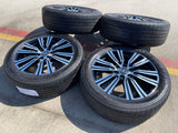 22" Lexus LX600 OEM wheels rims 74402 Toyota Tundra Sequoia 2023 2024 2025 2026 Texas Truck Tire