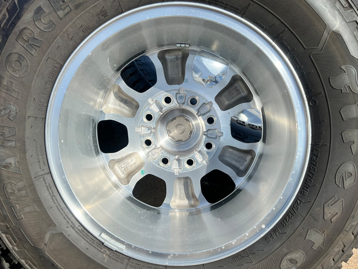 18" Ram 2500 3500 Laramie Power Wagon OEM wheels rims 2692 FIRESTONE A/T2 Texas Truck Tire