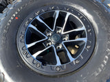 17" Jeep Wrangler 392 Gladiator Rubicon OEM 9329 BEADLOCK wheels rims NEW 35" Texas Truck Tire