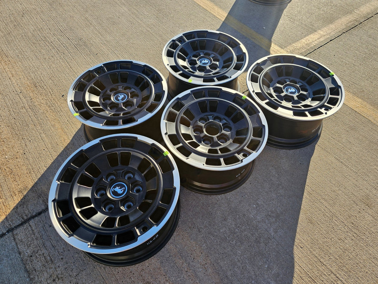 (5) 17" Ford Bronco wheels rims OEM 22025 Ranger 2023 2024 2025 2026 NEW Texas Truck Tire