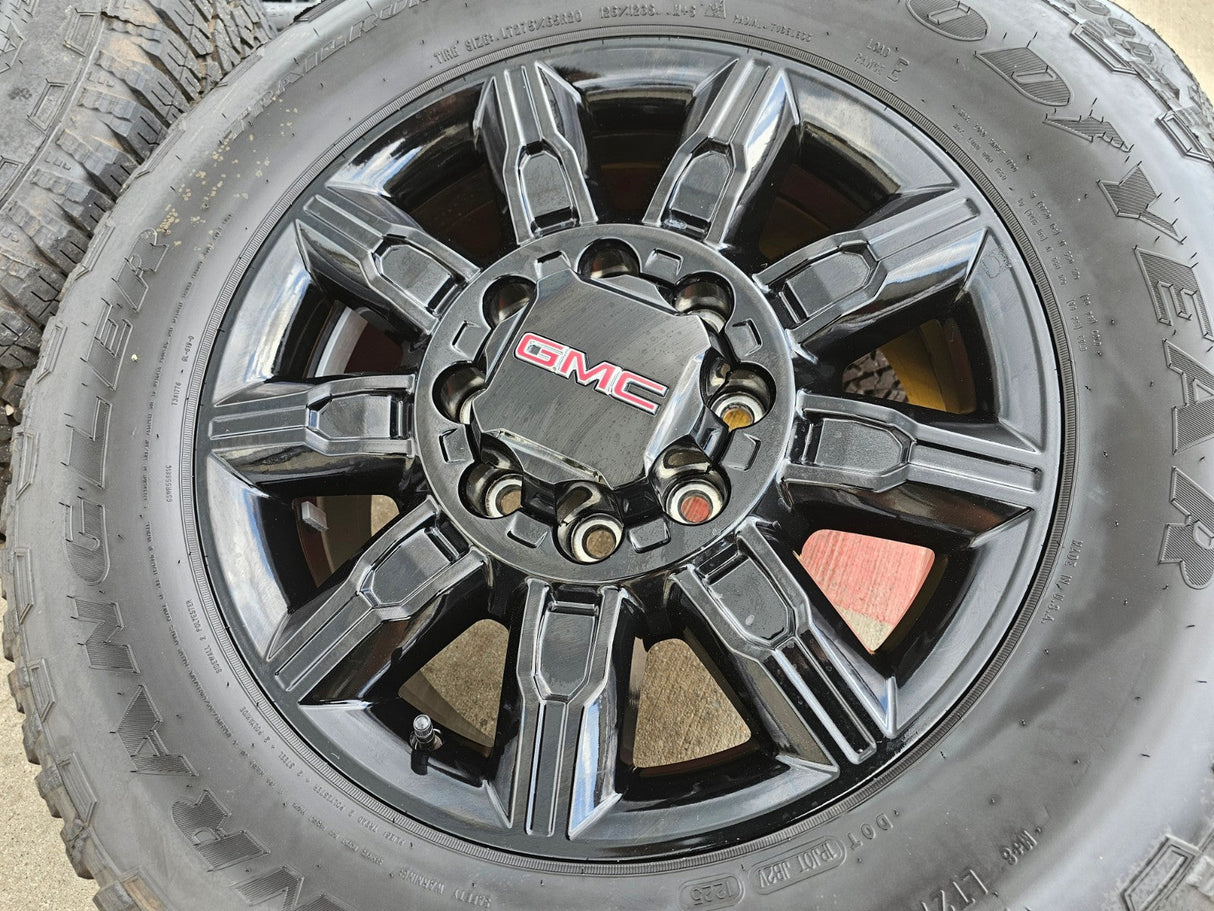 20" GMC Sierra DENALI 2500 3500 OEM 14137 5963 wheels rims Silverado 2025 NEW Texas Truck Tire