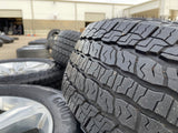 20" Ford F-150 Expedition OEM rims wheels polished 10004 tires GOODYEAR A/T Texas Truck Tire