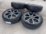21" Lincoln Nautilus Black Label OEM 10563 rims wheels 2025 2026 NEW MICHELIN Texas Truck Tire
