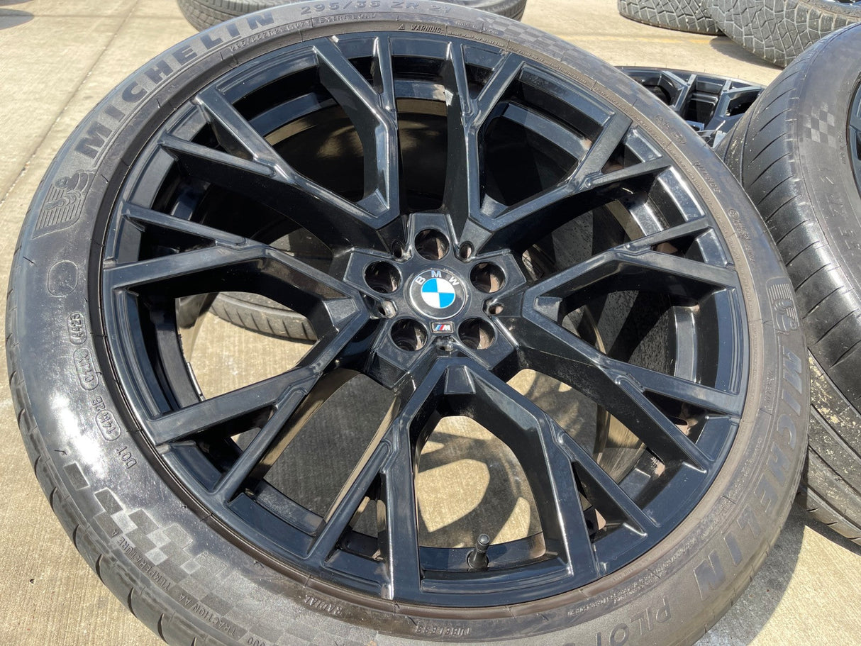 21" + 22" BMW OEM X5M X6M Series OEM 86244 86243 wheels rims MICHELIN Texas Truck Tire