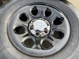 17" Chevy Silverado 1500 Tahoe PPV OEM 5223 8074 wheels rims BRIDGESTONE A/T Texas Truck Tire