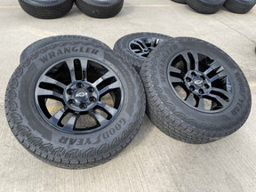 18" Chevy Silverado Suburban Tahoe OEM 5646 wheels rims Sierra GOODYEAR NEW Texas Truck Tire