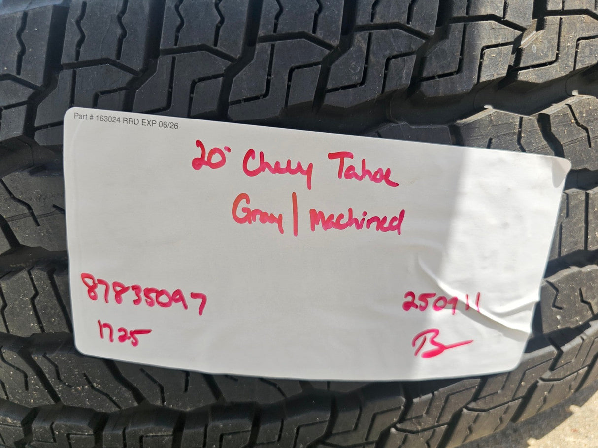 20" Chevy Silverado Z71 GMC Sierra Canyon Colorado OEM wheels rims 2025 2026 NEW Texas Truck Tire