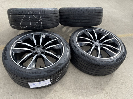 21" Acura MDX Type S OEM wheels rims 71885 Honda Ridgeline Pilot CONTINETAL Texas Truck Tire