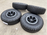 17" Ford F-150 Raptor OEM BEADLOCK rims wheels 10459 95210 BFG KO2 37" tires NEW Texas Truck Tire