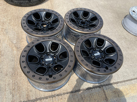 17" Ford F-150 Raptor OEM BEADLOCK rims wheels 10459 95210 BRONZE 2025 2026 NEW Texas Truck Tire