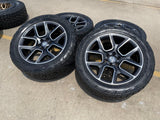 22" Dodge Ram 1500 OEM LIMITED Laramie wheels rims 2725 2684 NITTO 33" Texas Truck Tire