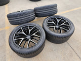 20" Nissan GT-R OEM wheels rims RAYS 62801 62200 GTR 2019 2020 2022 2023 2024 Texas Truck Tire