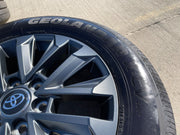(5) 20" Toyota Land Cruiser OEM wheels rims 94057 Tundra Sequoia 2024 2025 2026 Texas Truck Tire