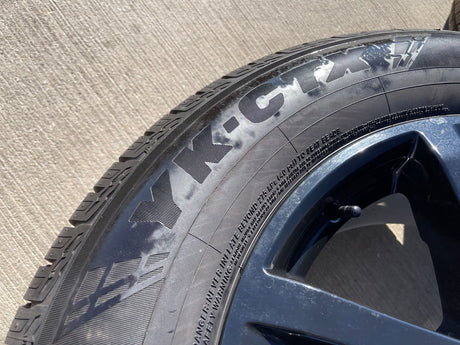 18" Ford Taurus Explorer OEM 10266 rims wheels 2022 2023 2024 2025 2026 YOKOHAMA Texas Truck Tire