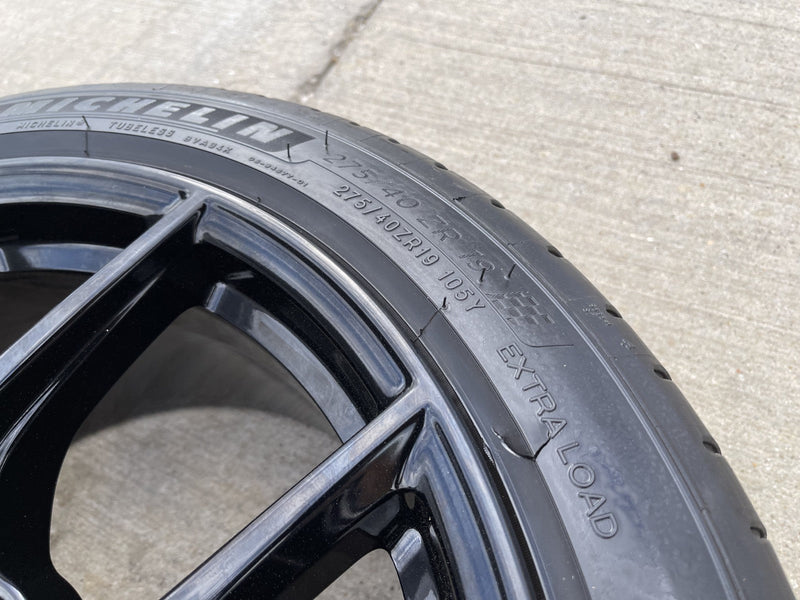 19" Ford Mustang GT Track Pack OEM 10277 10363 wheels rims tires MICHELIN Texas Truck Tire
