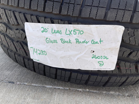 20" Lexus LX570 Toyota Land Cruiser OEM 74280 wheels rims FRESH NICE RARE NEW Texas Truck Tire