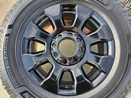 20" Ford F-250 F-350 OEM 10101 rims wheels NEW MICHELIN PLATINUM Texas Truck Tire