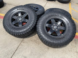 17" Ford Bronco wheels rims 95292 10383 SASQUATCH Ranger tires KENDA 37" Texas Truck Tire