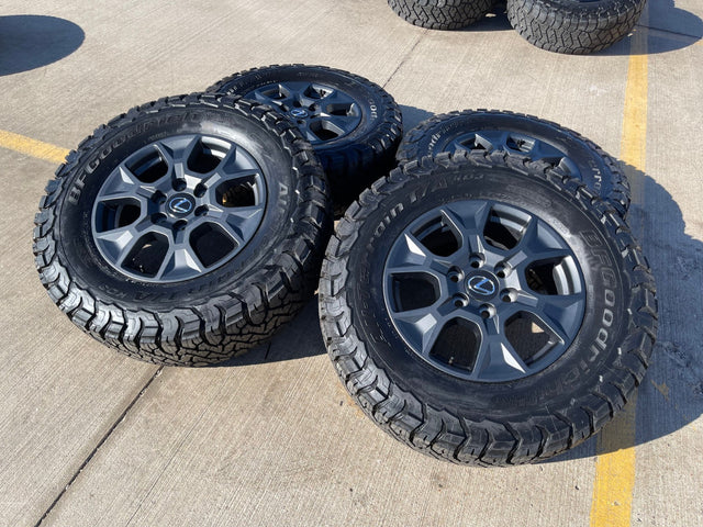 18" Toyota 4Runner Land Cruiser TRD Tundra OEM 10544 wheels rims GX550 NEW BFG Texas Truck Tire