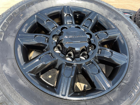20" GMC Sierra AT4X 2500 3500 OEM 14137 5963 wheels rims Silverado 2025 2026 NEW Texas Truck Tire