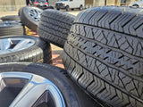 20" Dodge Ram 1500 OEM Laramie wheels rims 2681 tires HANKOOK DYNAPRO A/T2 Texas Truck Tire
