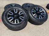 20" GMC Sierra AT4 2500 3500 OEM wheels rims 5950 Silverado 2023 2024 2025 2026 Texas Truck Tire