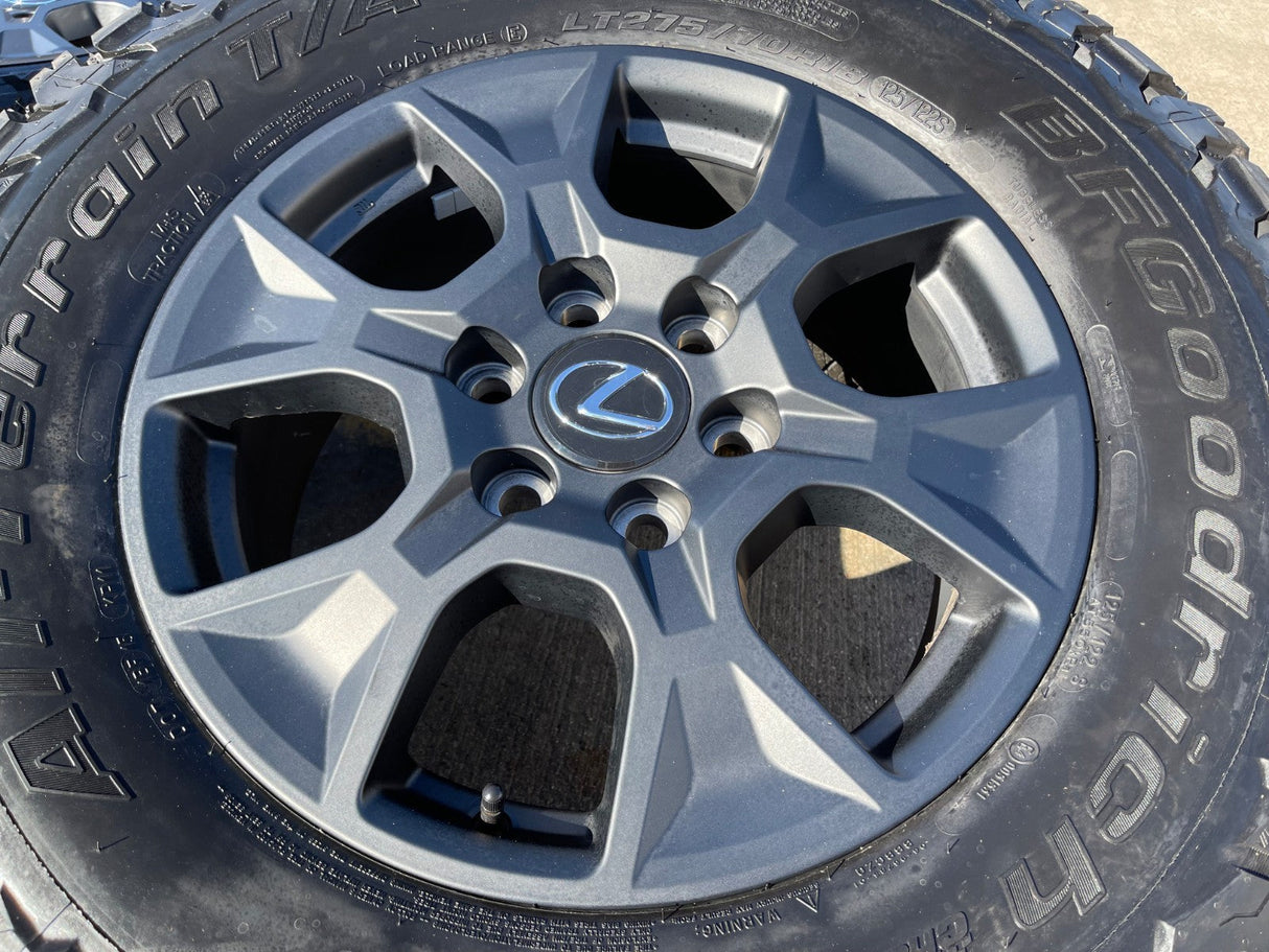 18" Toyota 4Runner Land Cruiser TRD Tundra OEM 10544 wheels rims GX550 NEW BFG Texas Truck Tire